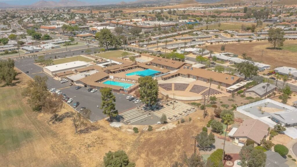 Sun City Civic Association Menifee 55 plus community with pools, fitness center, and social amenities for active adult living