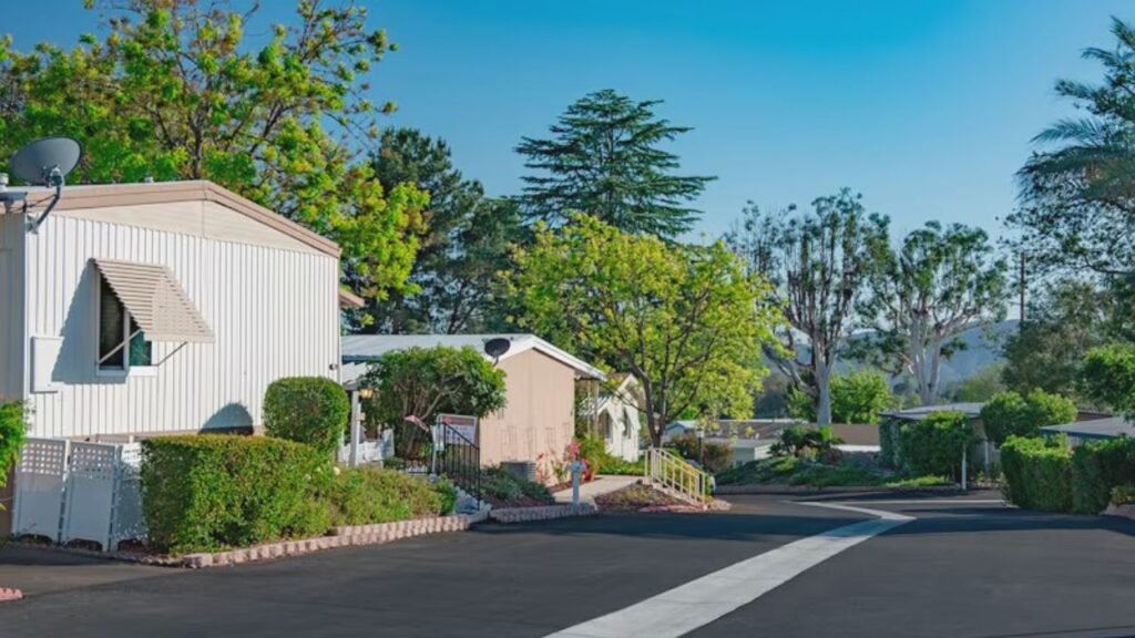 Heritage Park senior manufactured home community in Temecula with pool, clubhouse, and social amenities for 55 plus residents