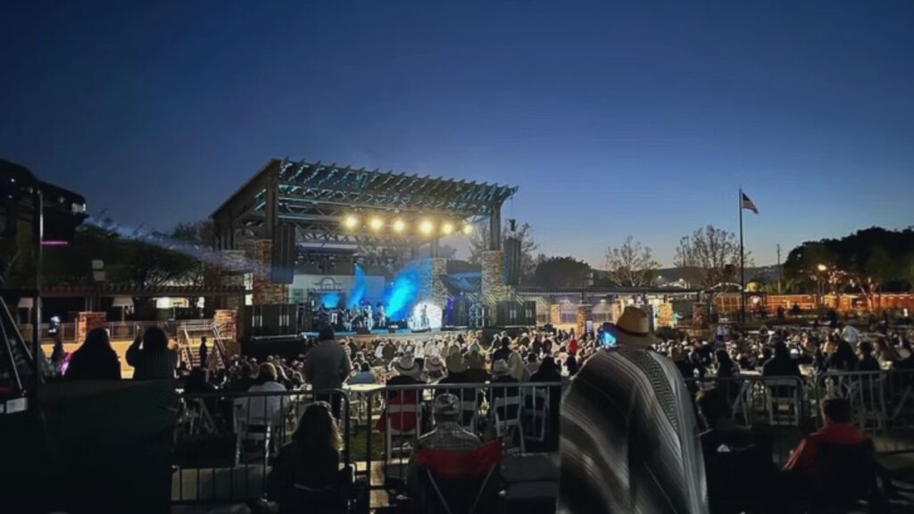 Outdoor winery and live music venue in Murrieta, California.